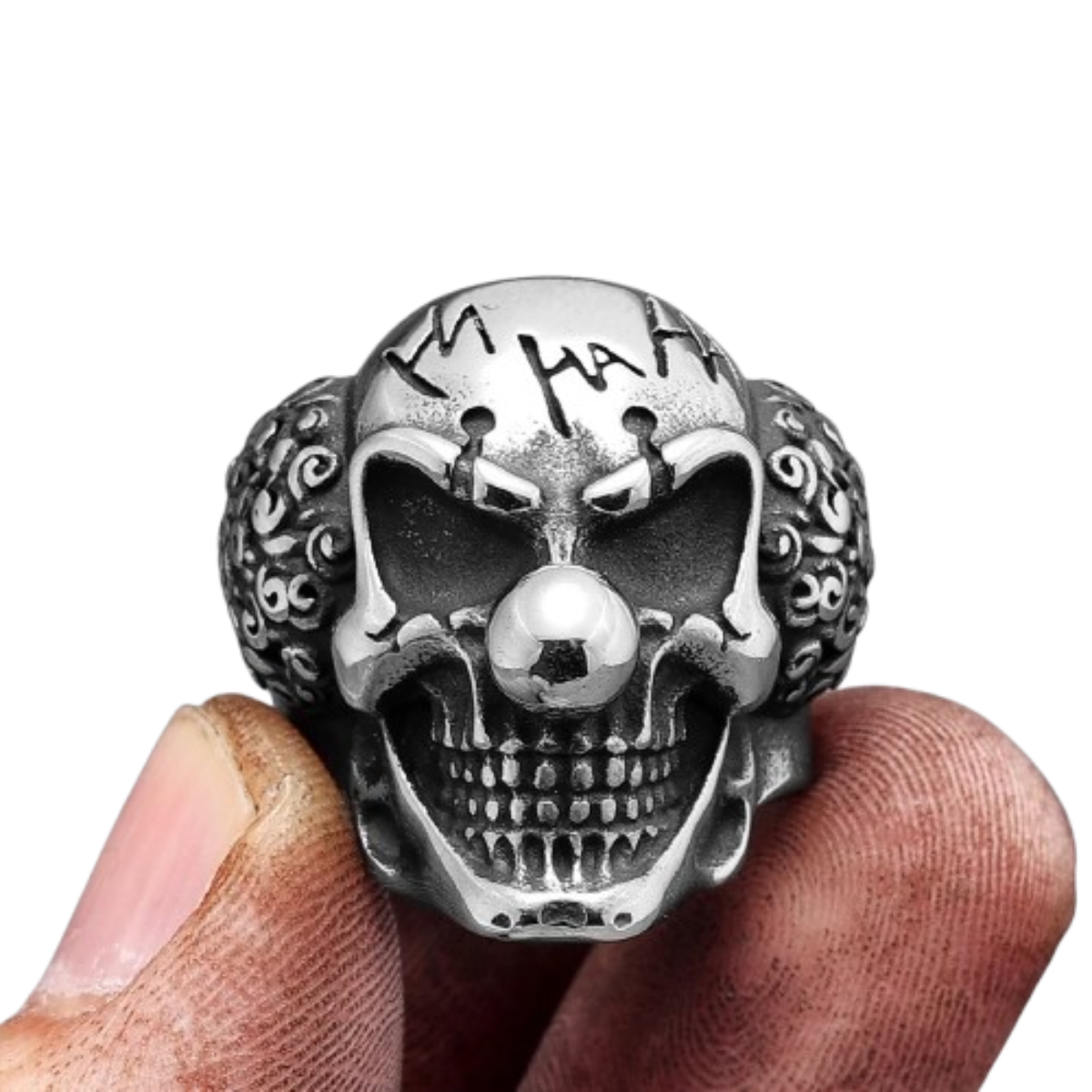 Anel Palhaço Skull