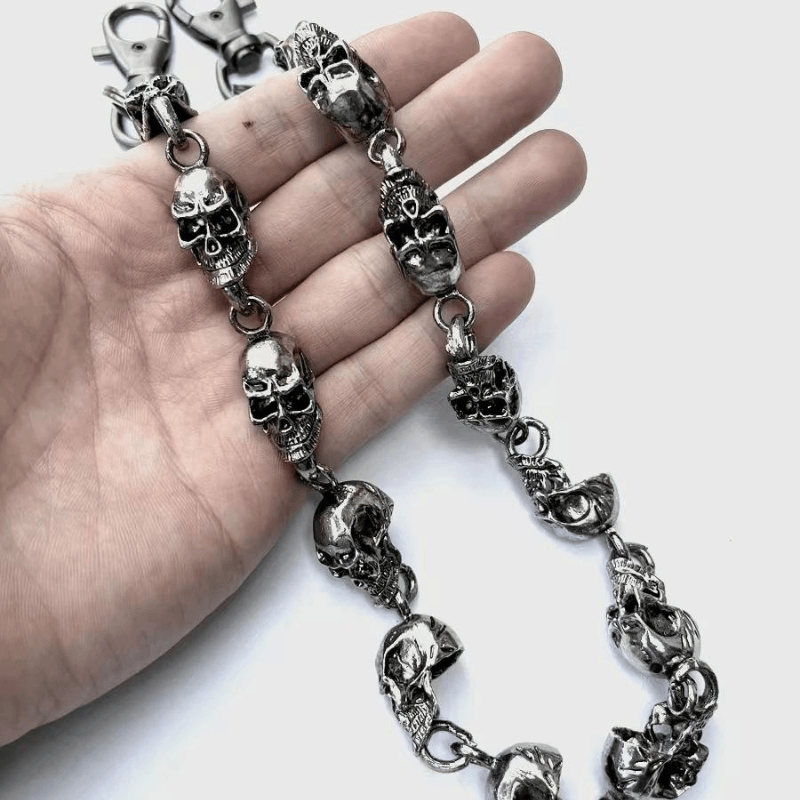 Corrente de Cintura Skull - Rocktude