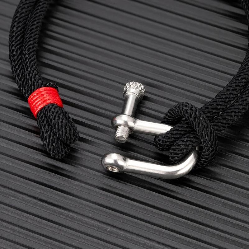 Pulseira Bracelete de Corda - Rocktude