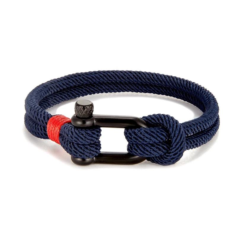 Pulseira Bracelete de Corda - Rocktude