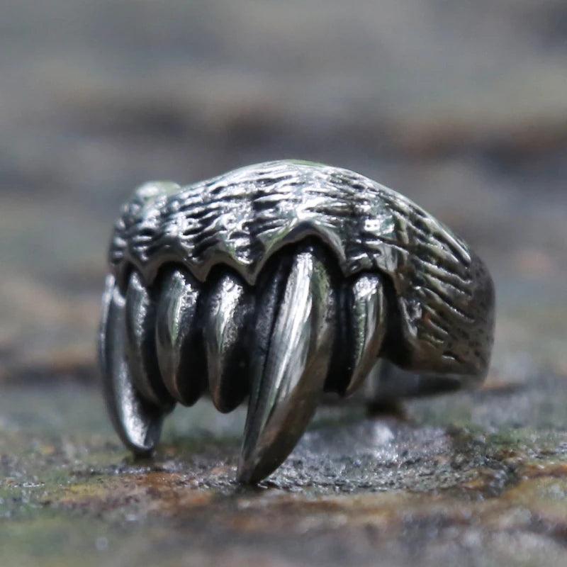 Anel Masculino Presa Aço Inoxidável - Rocktude