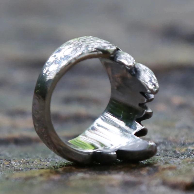 Anel Masculino Presa Aço Inoxidável - Rocktude