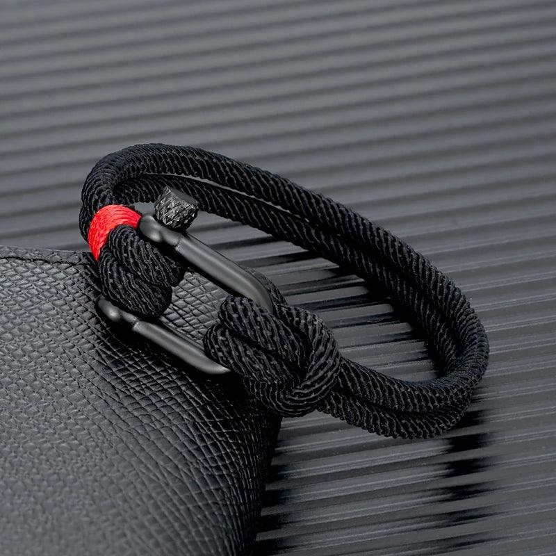 Pulseira Bracelete de Corda - Rocktude