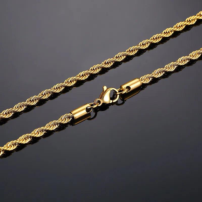 Colar Masculino Cordão Baiano - Rocktude