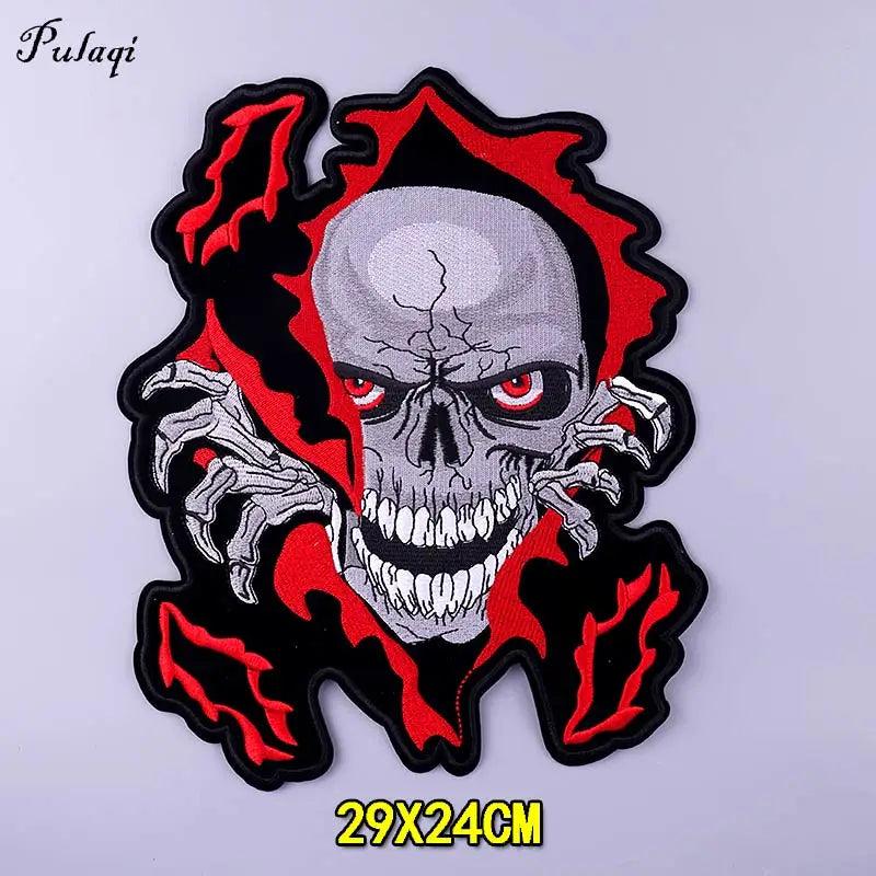 Patch 3D Bordados para Jaquetas - Rocktude