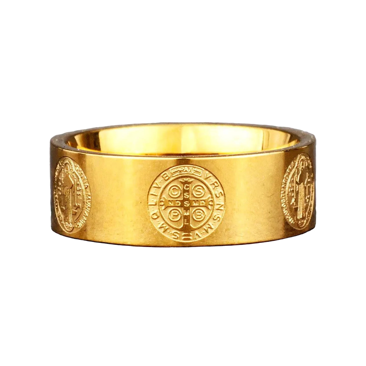 Anel São Bento Aço Inoxidável - Rocktude