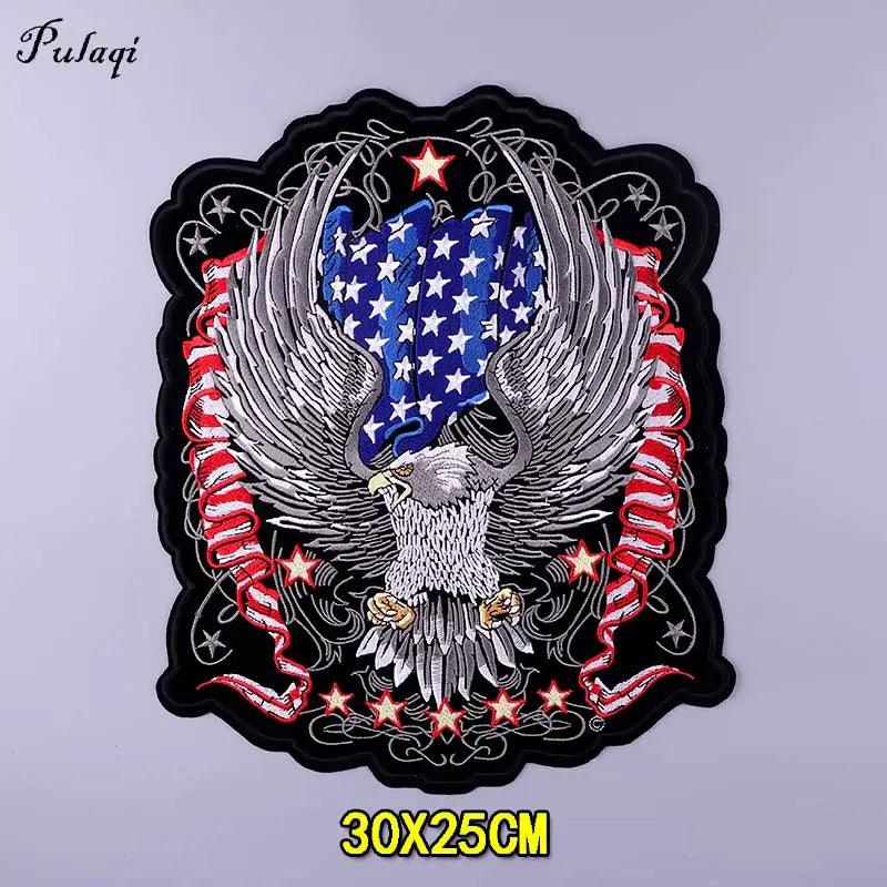 Patch 3D Bordados para Jaquetas - Rocktude