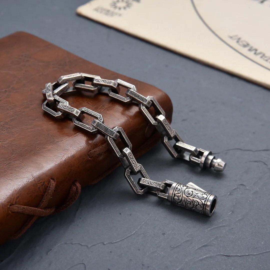 Pulseira Masculina Corrente Clássica - Rocktude