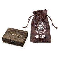 Caixa Madeira + Saco Vikings Rocktude