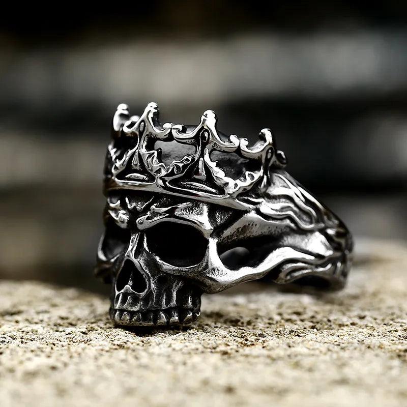 Anel Caveira Motoqueiro Noble - Rocktude