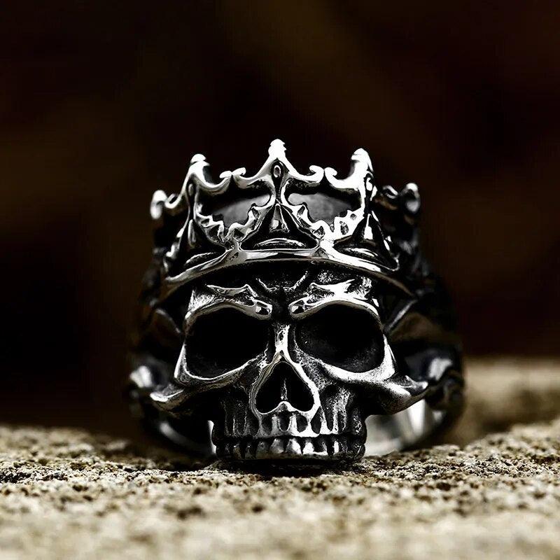 Anel Caveira Motoqueiro Noble - Rocktude
