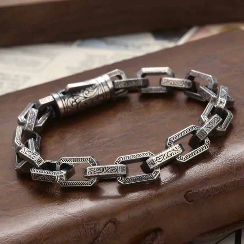 Pulseira Masculina Corrente Clássica - Rocktude