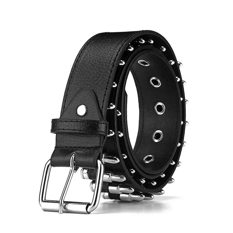 Cinto Couro Modelo Bala - Rocktude