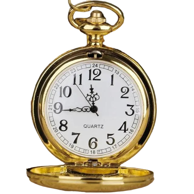 Relógio de Bolso Super Luxo Quartz - Rocktude