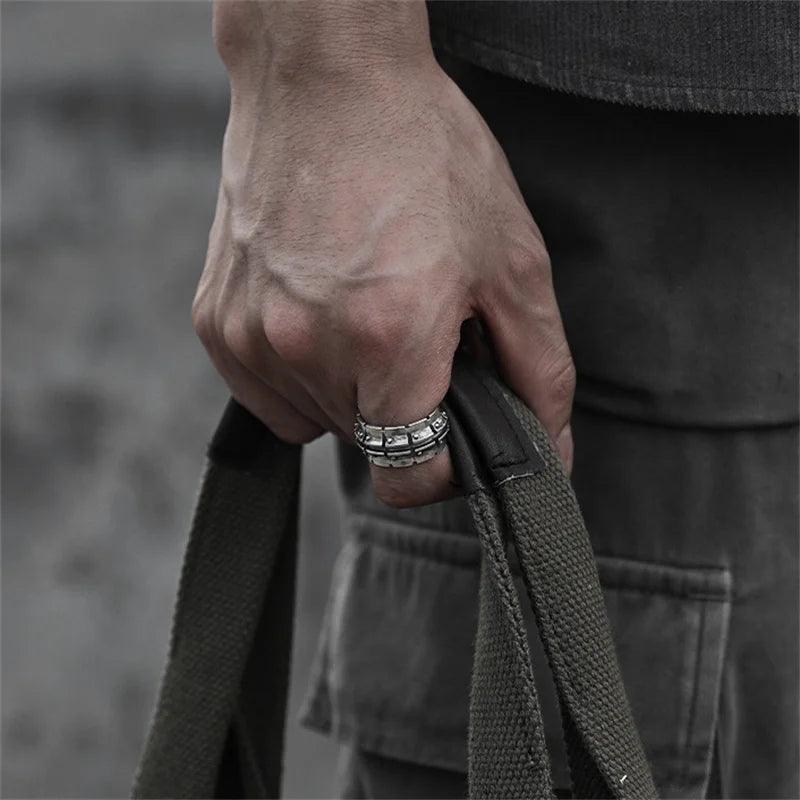Anel Pneu Vintage | Rocktude
