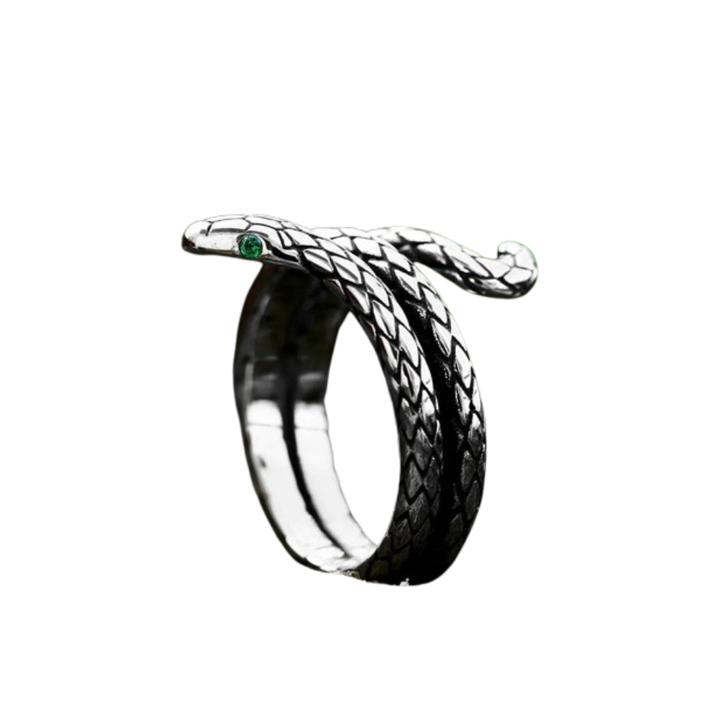 Anel Cobra Rattler Aço Inoxidável