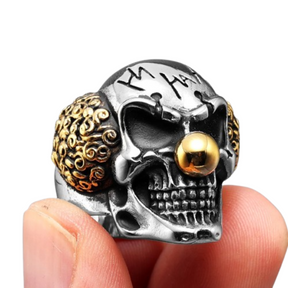Anel Palhaço Skull