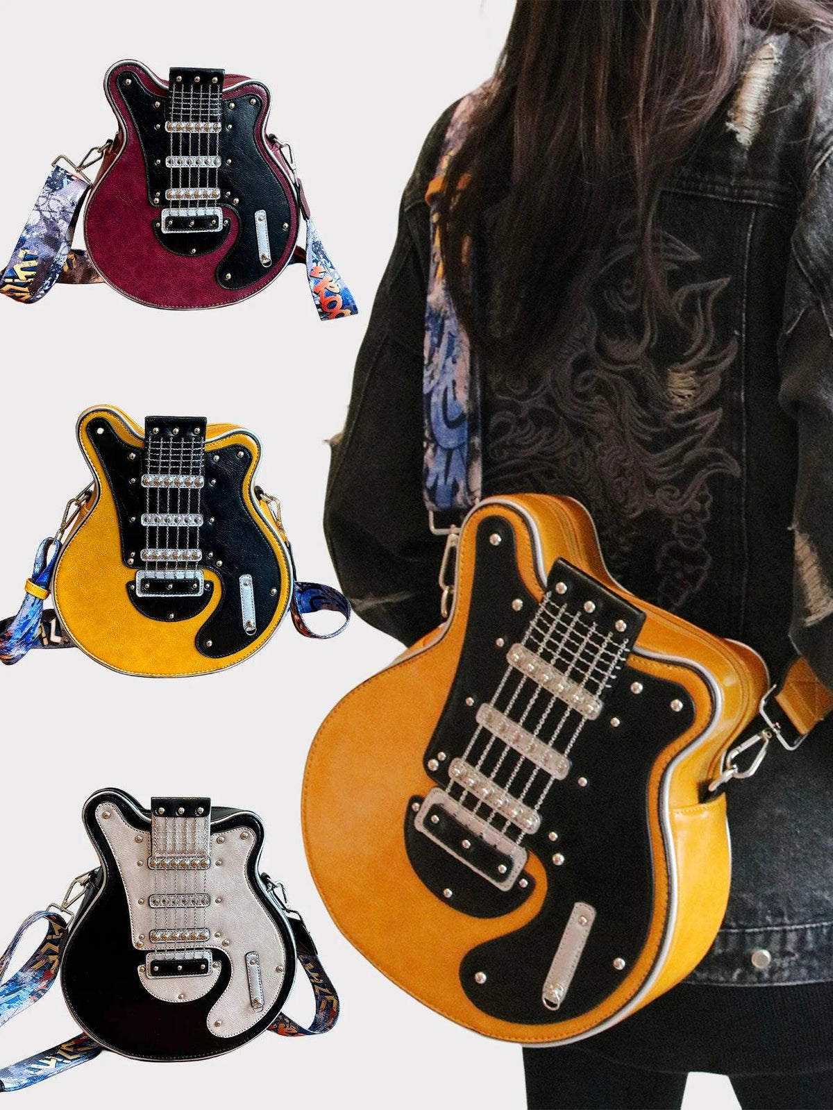 Bolsa Guns Guitarra Personalizada - Rocktude