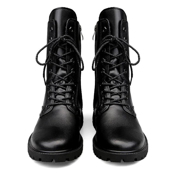 Bota Coturno Couro Plus Rock - Rocktude