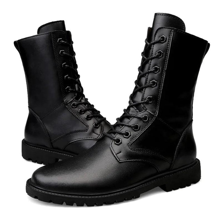 Bota Coturno Couro Plus Rock - Rocktude