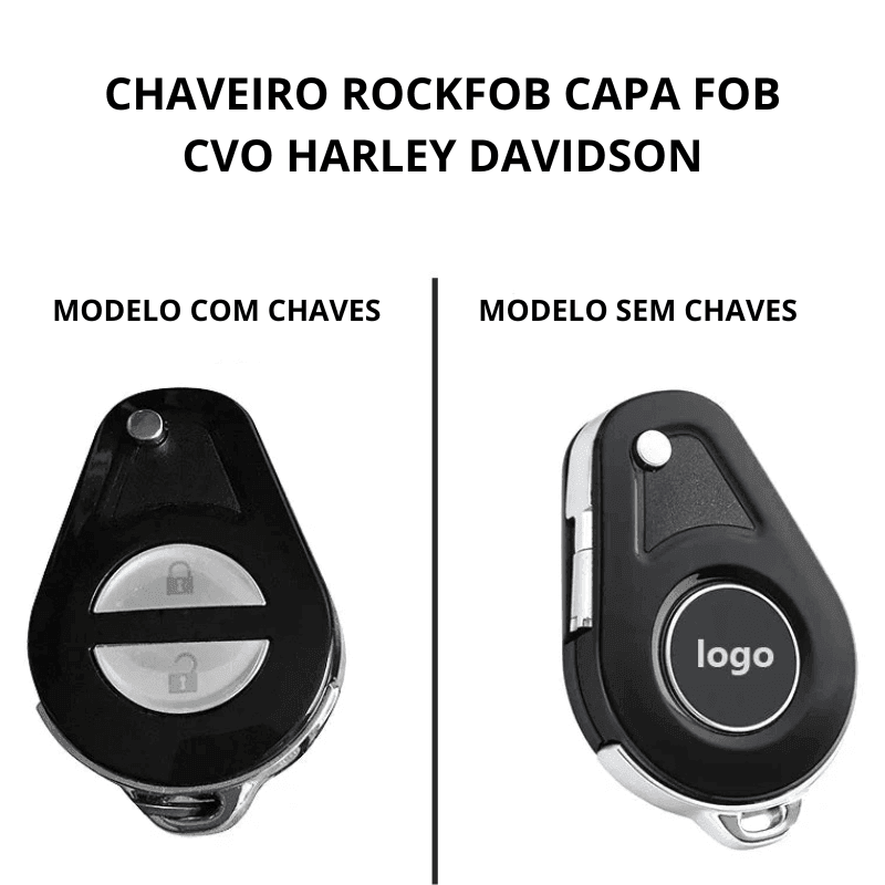 Chaveiro Rockfob Capa Fob CVO Harley Davidson