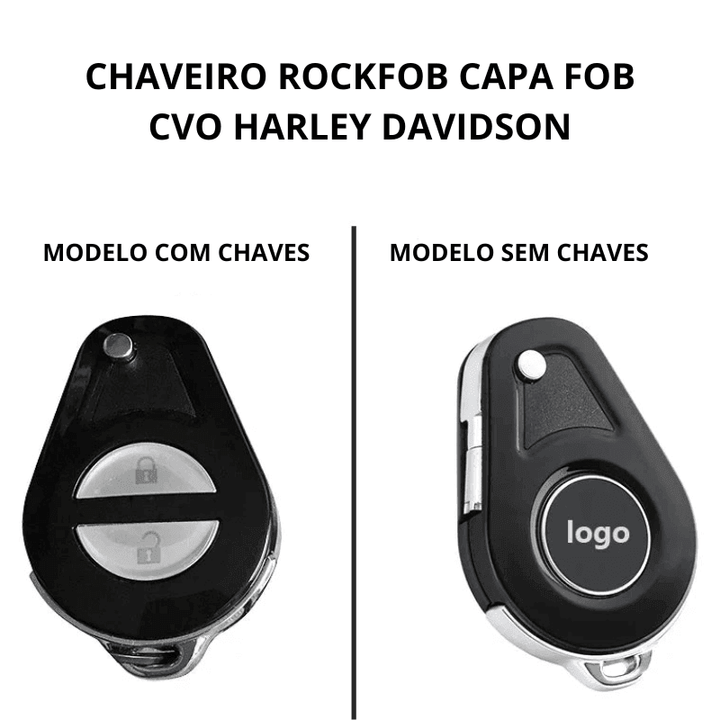 Chaveiro Rockfob Capa Fob CVO Harley Davidson
