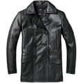Casaco de Couro Genuino Classico Masculino Rocktude - Frente