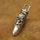 Colar Caveira Bala Custom - Rocktude