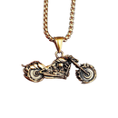 Colar Motorcycle Aço Inox