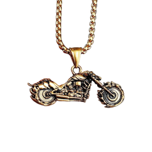 Colar Motorcycle Aço Inox