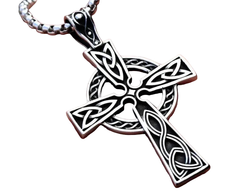 Colar Pingente Cruz Celta | Rocktude