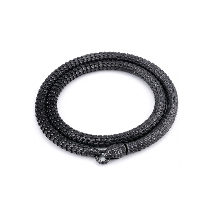 Colar Snake Ouroboros Rocktude