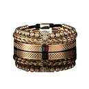 Pulseira Bracelete de Leopardo Kit 3 Unidades