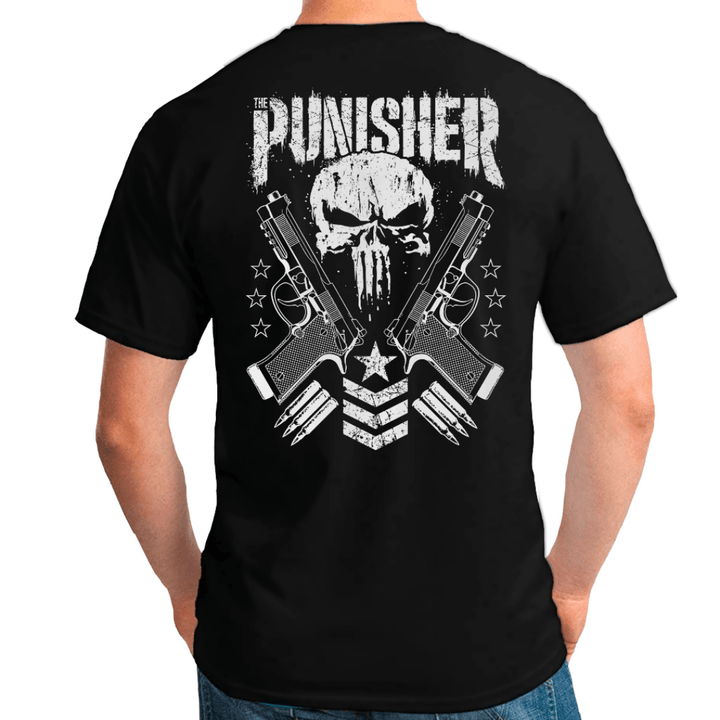 Camiseta Masculina Justiceiro - Rocktude