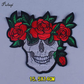 Patch 3D Bordados para Jaquetas - Rocktude