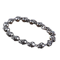 Pulseira Darkening Elos de Caveira - Rocktude