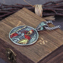 Colar Pingente Escudo Guerreiro Espartano - Rocktude
