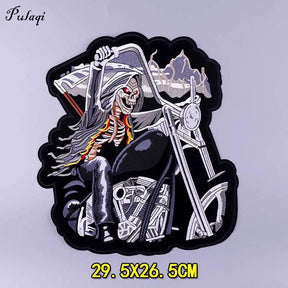 Patch 3D Bordados para Jaquetas - Rocktude