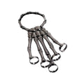 Bracelete Mão Esqueleto Gótica Rockleto