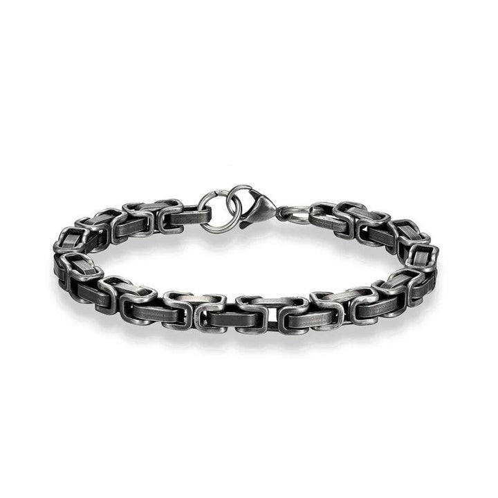 Pulseira Bracelete Masculino Retrô - Rocktude