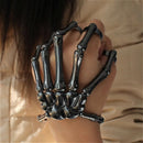 Bracelete Mão Esqueleto Gótica Rockleto