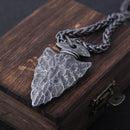 Colar Masculino Vegvisir Lança Viking - Rocktude