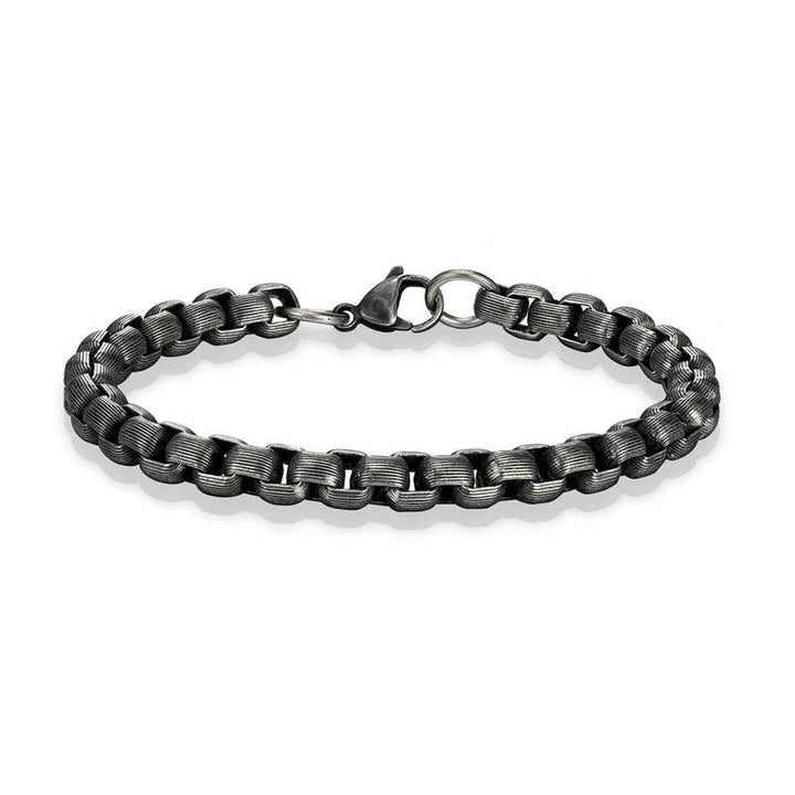 Pulseira Bracelete Masculino Retrô - Rocktude