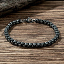 Pulseira Bracelete Masculino Retrô - Rocktude