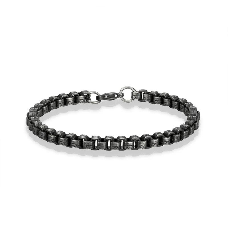 Pulseira Bracelete Masculino Retrô - Rocktude