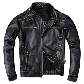 Jaqueta Couro Genuíno Masculina Original