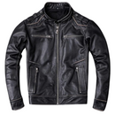 Jaqueta de Couro Genuino Masculina Original Costas Rocktude