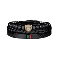 Pulseira Bracelete de Leopardo Kit 3 Unidades