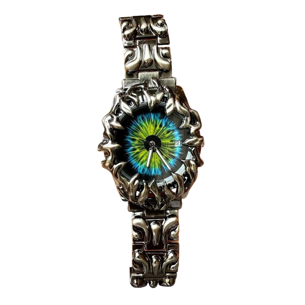 Relógio Rock Garra Verde