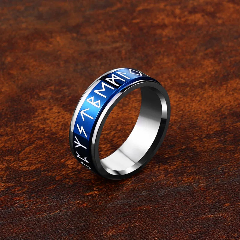 Anel Clássico Viking Rune